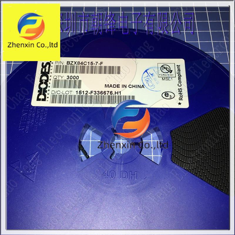 100pcs  ο BZX84C15-7-F SOT23-3